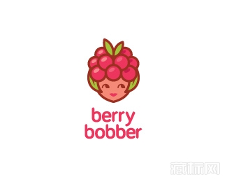  Berry Bobber浆果女孩logo设计欣赏