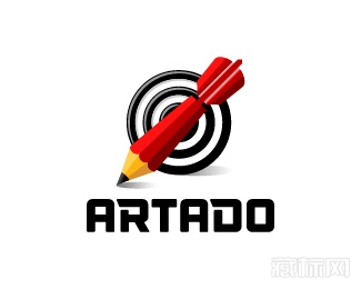 Artado靶心logo设计欣赏