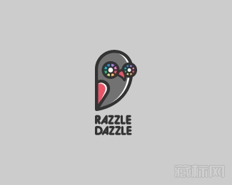 Razzle Dazzle猫头鹰logo设计欣赏