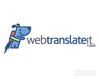 webtranslateit翻译狗logo设计欣赏
