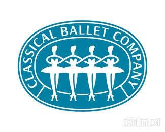 Classical Ballet Company古典芭蕾舞团logo设计欣赏