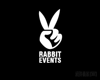  RABBIT EVENTS兔子活动logo设计欣赏