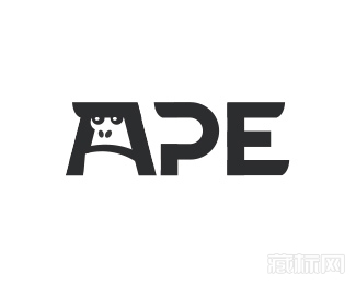 APE猿猴logo设计欣赏