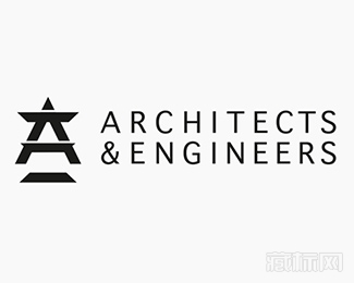  ARCHITECTS ENGINEERS建筑工程师logo设计欣赏