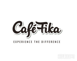 CafeFika咖啡logo设计欣赏
