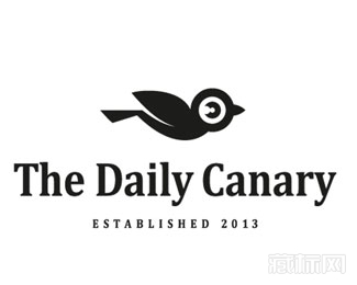 The Daily Canary金丝雀logo设计欣赏