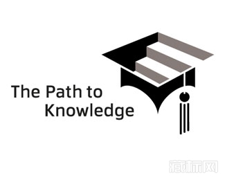 The Path to Knowledge知识之路logo设计欣赏