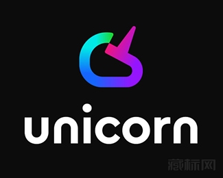 Unicorn独角兽logo设计欣赏