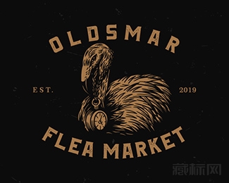 Oldsmar Flea Market跳蚤市场logo设计欣赏