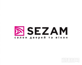 Sezam眼睛logo设计欣赏