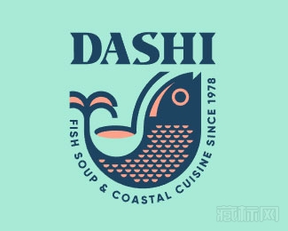Dashi鱼logo设计欣赏