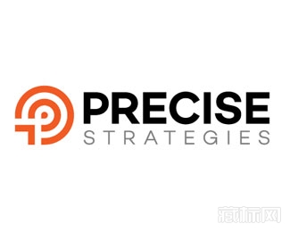 Precise Strategies分析公司logo设计欣赏
