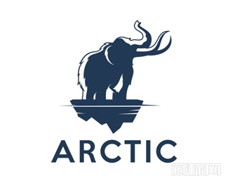 artic北极大象logo设计欣赏