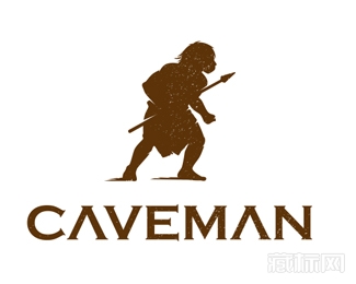 caveman叉子logo设计欣赏