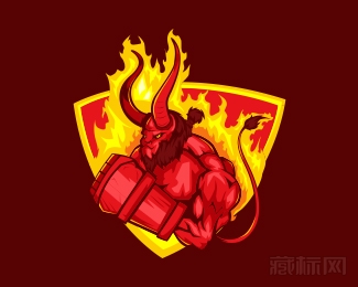 Hellboy地狱男爵logo设计欣赏
