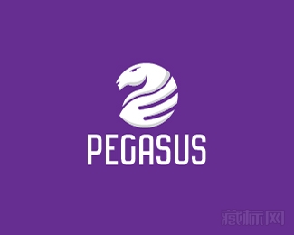 PEGASUS马logo设计欣赏