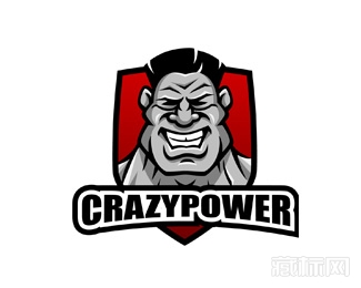 Crazy Power疯狂的力量logo设计欣赏