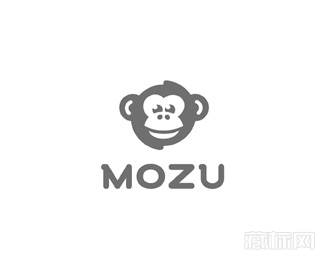 mozu猴子头logo设计欣赏