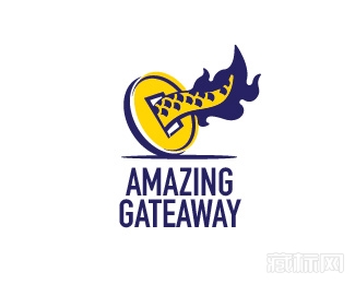 AMAZING GATEAWAY龙尾巴logo设计欣赏