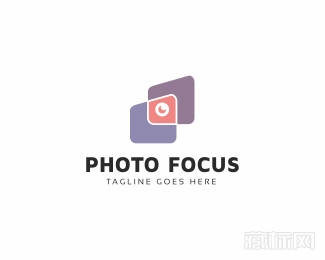 Photo Focus焦点照片logo设计欣赏