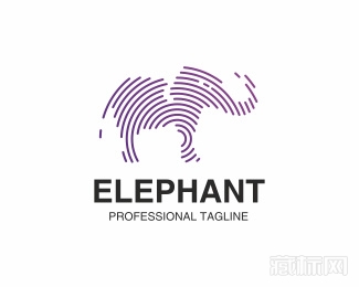 Elephant大象logo设计欣赏