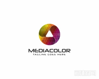 Play Media Color标志设计欣赏
