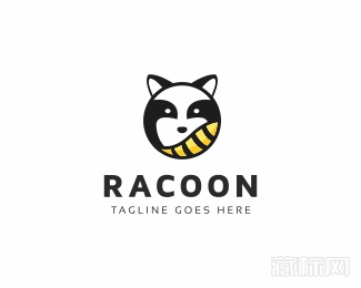 Racoon狸猫logo设计欣赏