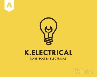 K. Electrical灯泡logo设计欣赏