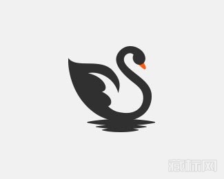 Black Swan黑天鹅logo设计欣赏