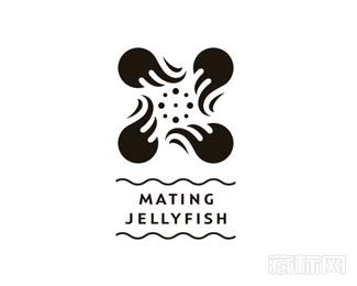 Mating Jellyfish水母育种logo设计欣赏