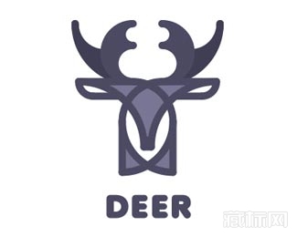 Deer鹿logo设计欣赏