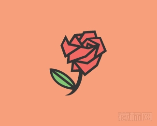 Red Rose红玫瑰logo设计欣赏