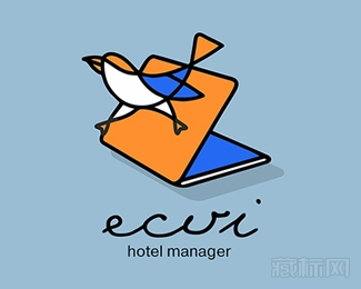 Ecvi鸟logo设计欣赏