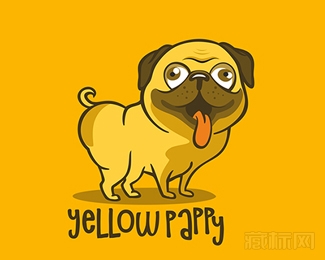 Yellow Pappy狗logo设计欣赏
