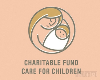 Charitable Foundation for Children儿童慈善基金logo设计欣赏