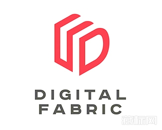 Digital Fabric数码logo设计欣赏