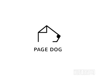 PageDog狗logo设计欣赏