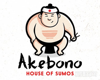 Akebono相扑logo设计欣赏