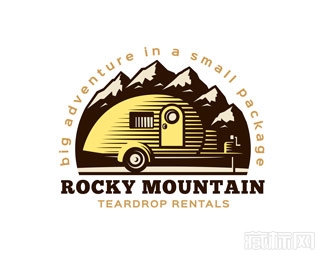 Rocky Mountain汽车logo设计欣赏
