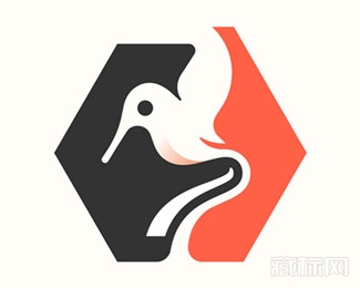 Bird简笔画鸟logo志设计欣赏