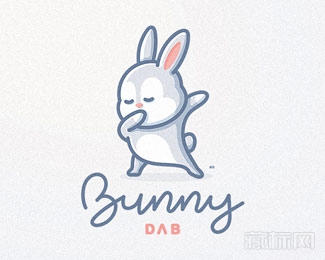 Bunny dab图宝宝logo设计欣赏