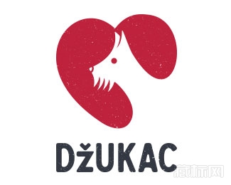 Dzukac Pet Shop宠物商店logo设计欣赏