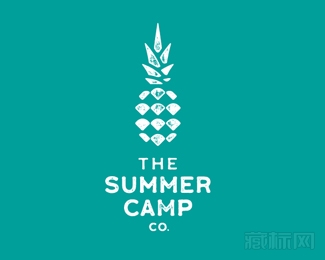 The Summer Camp夏令营logo设计欣赏