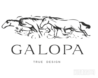 GALOPA Brothers马logo设计欣赏