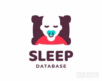 Sleep database睡眠数据库logo设计欣赏
