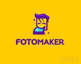 FotoMaker男人logo设计欣赏
