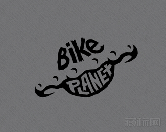 Bike Planet自行车星球logo设计欣赏