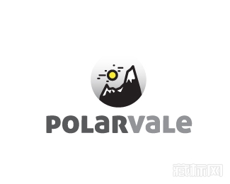 Polar Vale极地谷logo设计欣赏