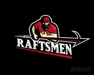 Raftsmen男人logo设计欣赏