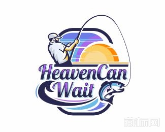 Heaven Can Wait钓鱼logo设计欣赏